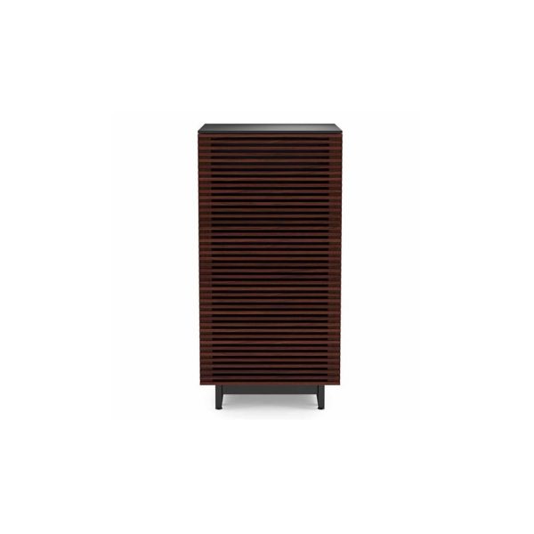 BDI - 8172 Audio Tower Chocolate Stained Walnut - Corridor Audio Tower Chocolate Stained Walnut
