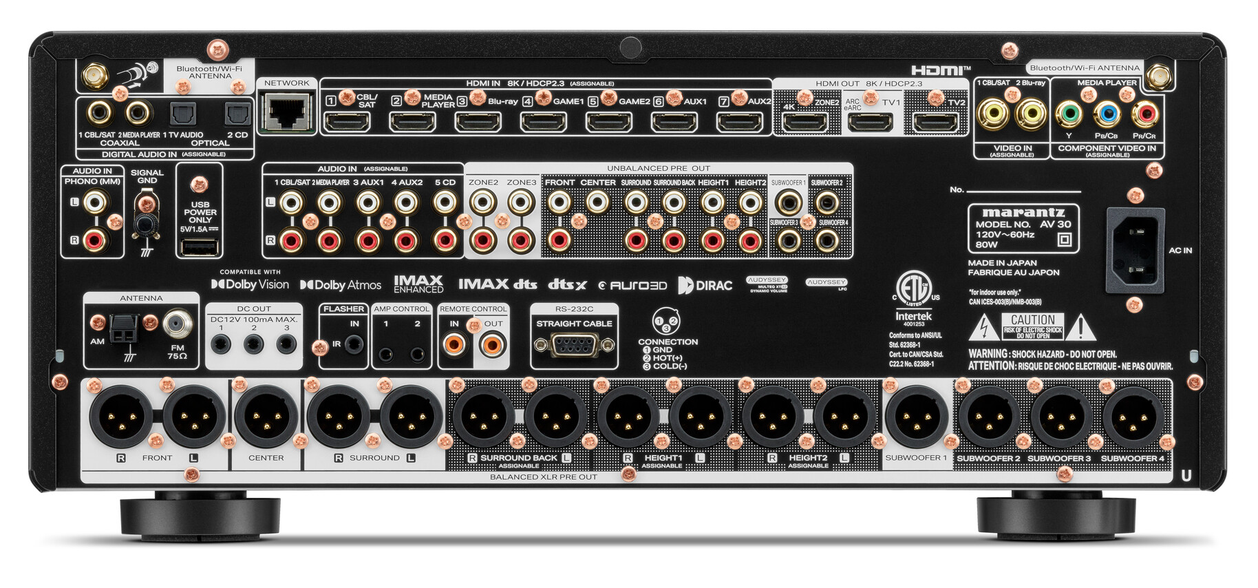Marantz - AV30 - 11.4 channel AV Pre Amplifier - Image 2