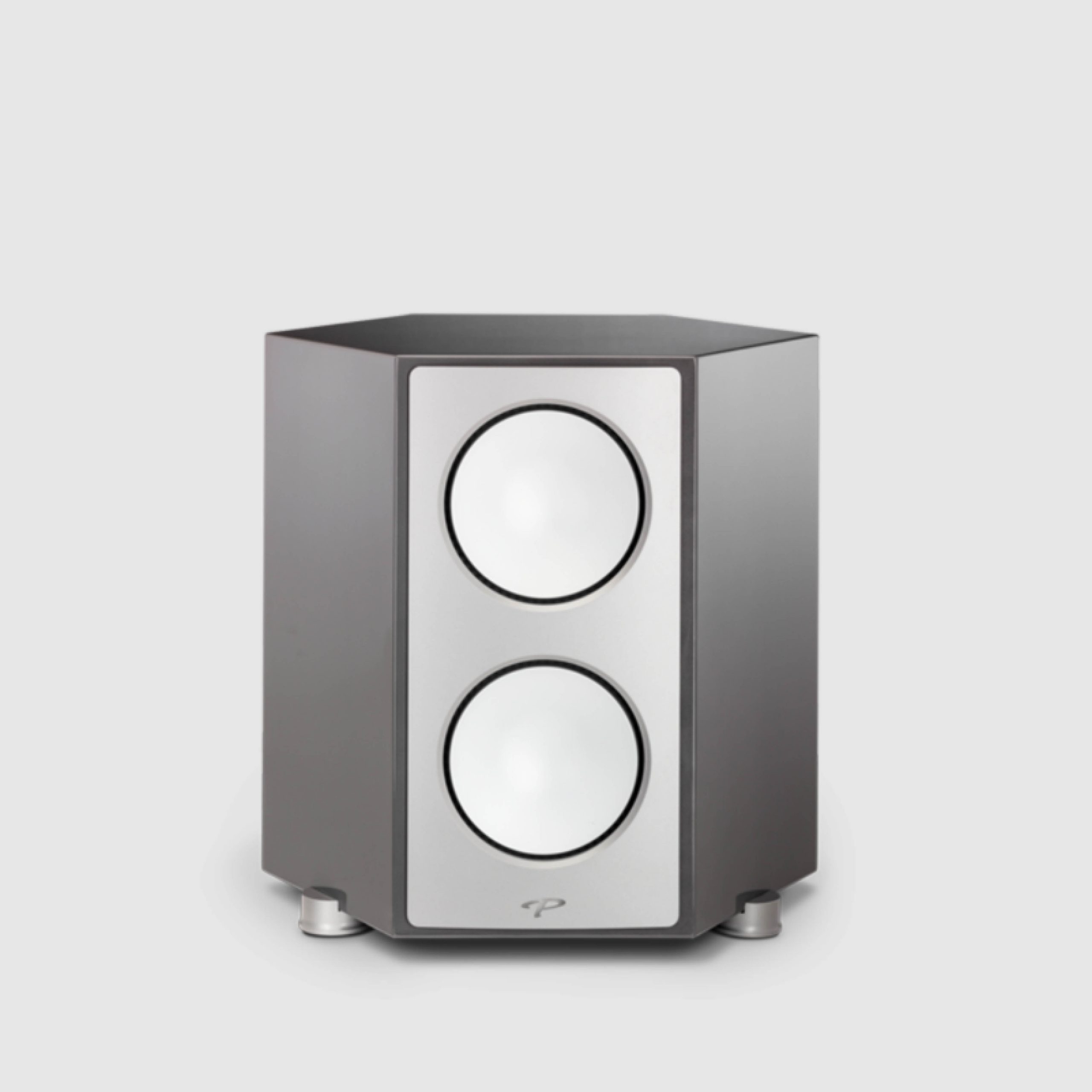 Paradigm - Persona Sub Sonic Metallic Silver - Persona Sub Sonic Metallic Silver Six 8” Driver Subwoofer with 1700W Continuous / 3400W Peak