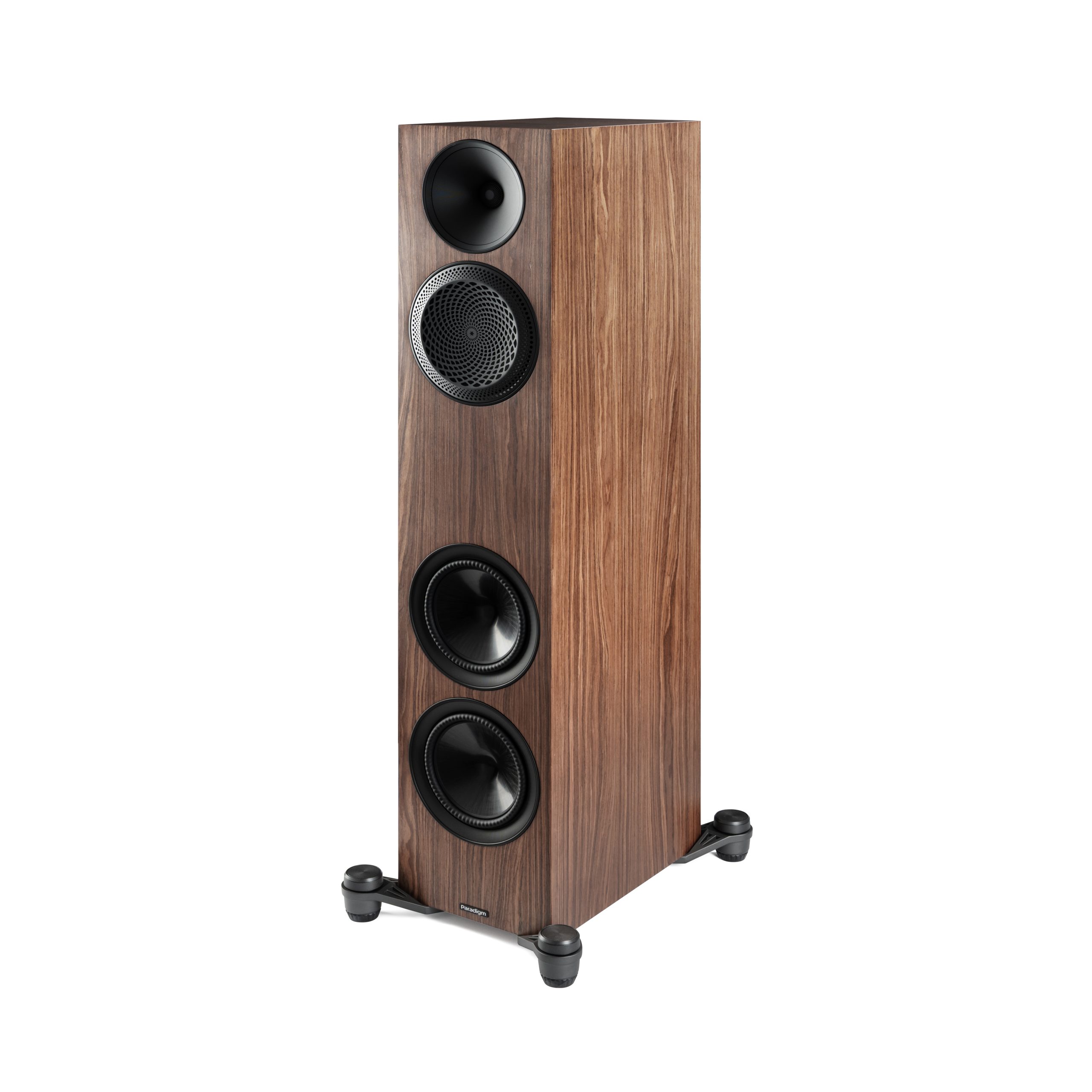 Paradigm - Premier 720F v2 Black Walnut - 4-driver, 3-way ported floorstanding speaker.