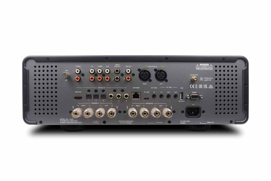 Rotel - X430 - Integrated stereo amplifier 210 watts Black - Image 2